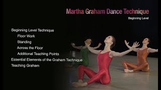 Martha Graham Dance Technique Beginning Level [upl. by Arnuad55]