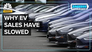 Why EVs Are Piling Up At Dealerships In The US [upl. by Rhpotsirhc245]