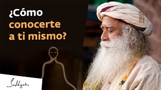 ¿Cómo conocerte a ti mismo │Sadhguru [upl. by Heater12]