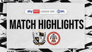 Port Vale v Accrington Stanley highlights [upl. by Amorette]