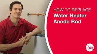 How to Replace a Water Heater Anode Rod [upl. by Kcirdde]