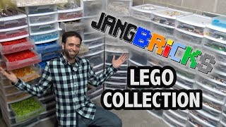 JANGBRiCKS LEGO Parts Collection Tour 2018 [upl. by Durant]