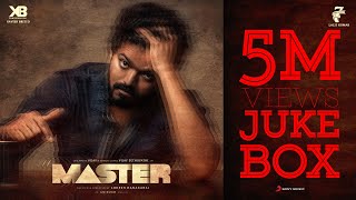 Master  Jukebox  Thalapathy Vijay  Anirudh Ravichander  Lokesh Kanagaraj [upl. by Giorgi]