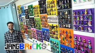 JANGBRiCKS Owns Every LEGO Collectible Minifigure [upl. by Khanna]