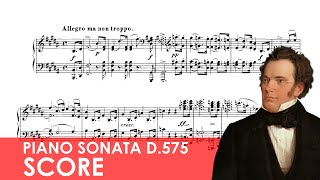 SCHUBERT Piano Sonata No 9 in B major Op 147  D575 Score [upl. by Pinebrook]