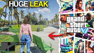 GTA 6 HUGE LEAK GAMEPLAY Leak VICE CITY Map amp MORE [upl. by Colette597]