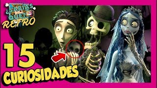 15 Curiosidades de El cadáver de la novia Corpse Bride  Retro 23  Popcorn News [upl. by Rodina]