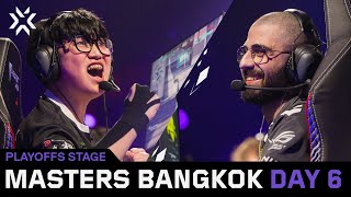 VALORANT Masters Bangkok  Playoffs  Day 1 [upl. by Llesirg]