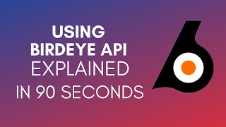 How To Use Birdeye API 2024 [upl. by Kelcy]