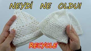 EN İNANILMAZ ve SÜPER GERİ DÖNÜŞÜM Eski Takkelerden Sepet Yapımı  Recycle  DIY  Idea [upl. by Ahsenroc618]