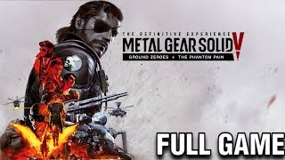 Metal Gear Solid V Longplay Walkthrough Ground ZeroesThe Phantom Pain Full Gameplay [upl. by Nairbal211]