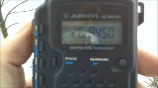 Albrecht AE2990AFS SSB Handheld NOW HERE [upl. by Anwad105]