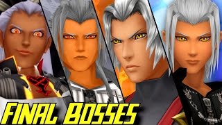 Evolution of Final Bosses in Kingdom Hearts Games 20022017 [upl. by Aehc]