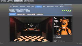 How To Download Five Nights At Freddys For Garrys Mod With NO ERRORS Steam [upl. by Dranyar242]