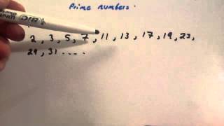 Prime Numbers  Corbettmaths [upl. by Sherj]