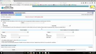 How To Open an Account in SBI  Online Application Any State Bank [upl. by Essa]