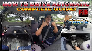 How To Drive An Automatic Car  FULL Tutorial For Beginners Part2 [upl. by Madden721]