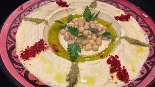 LE HOUMOUS RECETTE LIBANAISE RAPIDE ET FACILE À RÉALISER [upl. by Nuahsel]