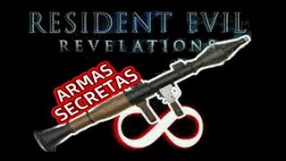 Resident Evil Revelations Lanzacohetes Infinito  Armas Secretas Como Desbloquearlas [upl. by Briney]