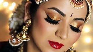 Recreating my Traditional Bridal Look  Indian Wedding Makeup Tutorial [upl. by Ran]