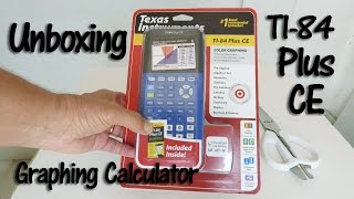 TI 84 Plus CE Calculator Unboxing [upl. by Rodrich]