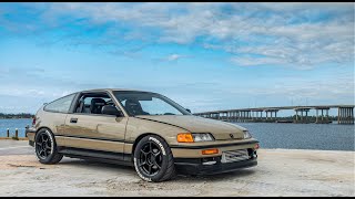 My Turbocharged 1991 Honda CRX SI Overview [upl. by Haynes98]