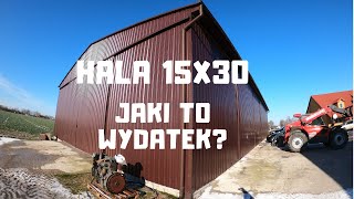 20 Hala 15x30 m jaki to jest koszt [upl. by Yllib62]