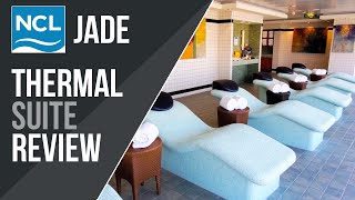 NCL Jade Thermal Suite Review  Norwegian Cruise Line [upl. by Mosera]