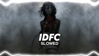 Blackbear  idfc Slowed [upl. by Ahsinev461]