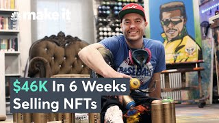 Making 46K In 6 Weeks Selling NFTs [upl. by Atiseret]