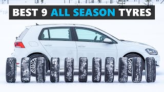 9 of the BEST All Season Tyres Tested and Explained [upl. by Evvy444]