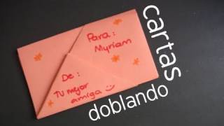 Doblando cartas  Bolsita [upl. by Laikeze]