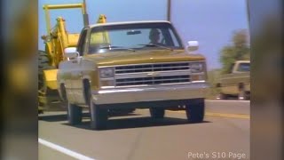 1986 Chevrolet Truck Fullline Overview Promotional Video [upl. by Alethea675]