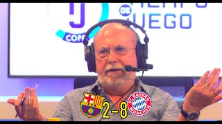 ¡HUMILLACIÓN HISTÓRICA Así narró el Barcelona 28 Bayern Munich en COPE Manolo Oliveros [upl. by Esme]