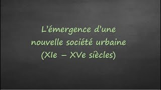 5ème  Lémergence des sociétés urbaines [upl. by Damal294]