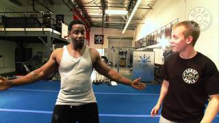 Martial Arts expert Michael Jai Whites training video with Gonzo FIT [upl. by Nesbitt]