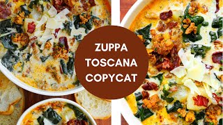 How to Make OLIVE GARDENS Zuppa Toscana Soup  Copycat Recipe [upl. by Rehpotsrihc185]