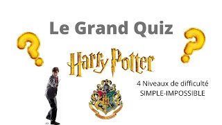 QUIZ HARRY POTTER SIMPLE  IMPOSSIBLE 40 QUESTIONS [upl. by Al]