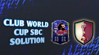 CLUB WORLD CUP SBC SOLUTION MADFUT 22 [upl. by Adnarahs]