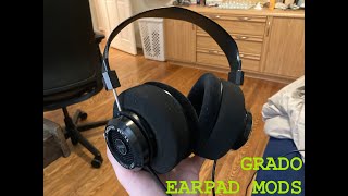 Grado Earpad Mods [upl. by Hamlin652]