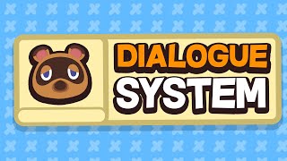 Animated Dialogue System  Unity Tutorial [upl. by Aslam]