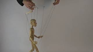 Operating a marionette walking [upl. by Seel]