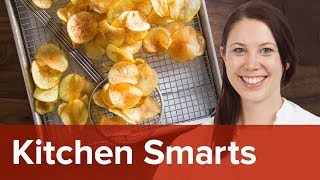 How to Make Homemade Potato Chips [upl. by Ahsaekal]