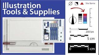 Archaeological Illustration  Tools amp Supplies [upl. by Elbys208]