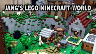 JANGBRiCKS Custom LEGO Minecraft World [upl. by Naesyar675]