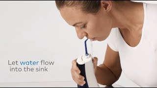 How to Use the Waterpik® WP360 Cordless Water Flosser [upl. by Ztnaj6]