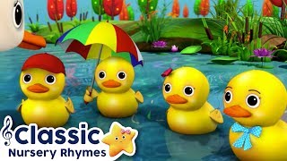 5 Little Ducks  Classic Nursery Rhymes  Little Baby Bum [upl. by Ebneter719]