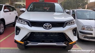 Toyota Fortuner Legender 2021 ₹44 lakh  Reallife review [upl. by Nadabb]