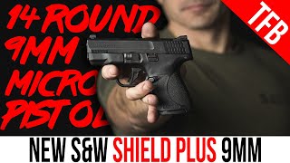 NEW Smith amp Wesson Shield Plus 14 Round MicroCompact Pistol [upl. by Noslrac996]