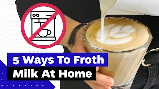 How To Froth Milk At Home Best Milk Frothers Review [upl. by Shurlocke729]